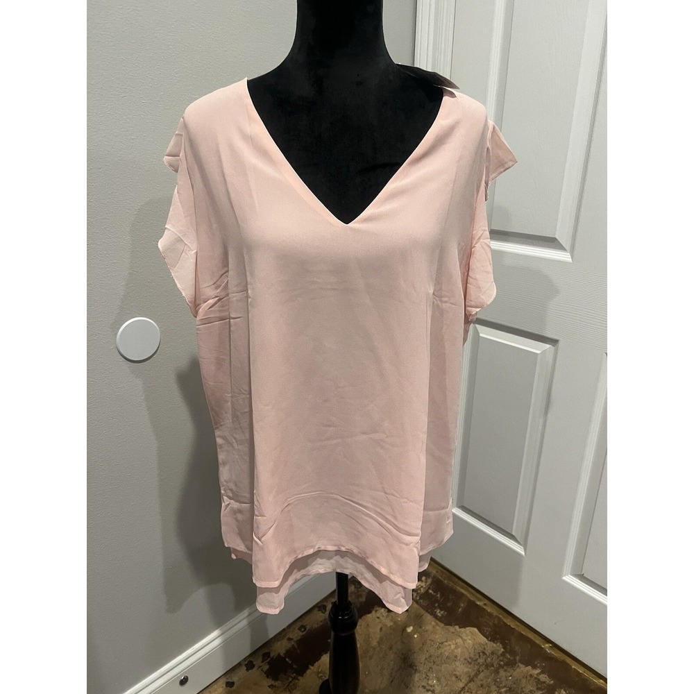 Alice CO Blouse In Size XXL Pink In Color New With Tags F18
